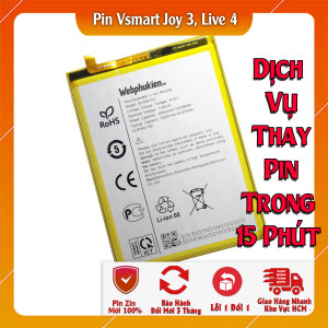 Pin Webphukien cho Vsmart Joy 3, Live 4 - BVSM-430 5000mAh Pin Webphukien cho Vsmart Joy 3, Live 4 - BVSM-430 5000mAh